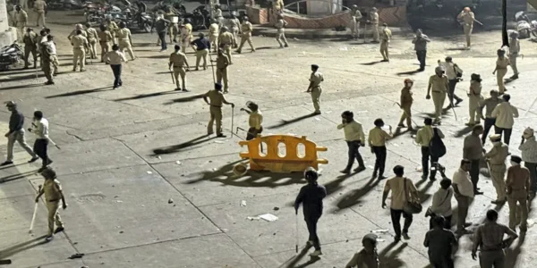 Nagpur violence leads to curfew under Section 163 as police patrol the streets amid rising tensions over the Aurangzeb tomb controversy.