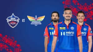 Delhi Capitals vs Lucknow Super Giants players in action during IPL 2025 match at Dr. Y.S. Rajasekhara Reddy Stadium, Visakhapatnam.