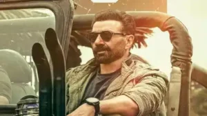 Sunny Deol in Jaat showing intense action scene – Jaat Day 5 jaat box office collection update 2025