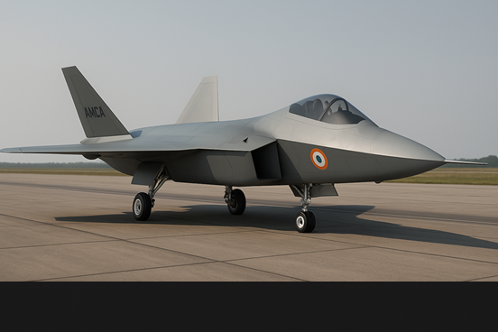 India AMCA 5th generation stealth fighter jet with private sector involvement.