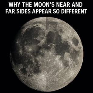 Moons near side and far side comparison explained in latest 2025 study