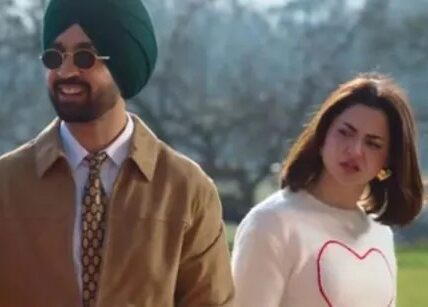 Diljit Dosanjh and Hania Aamir in Sardaar Ji 3 Overseas Release
