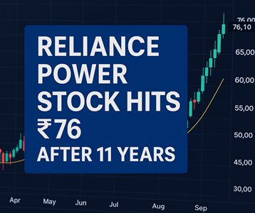 Reliance Power shares hit ₹76 after 11 years on May 11, 2025.