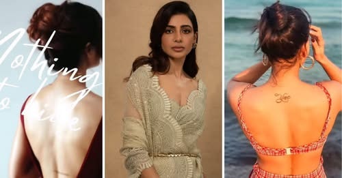 Samantha Ruth Prabhu Tattoo Disappearance