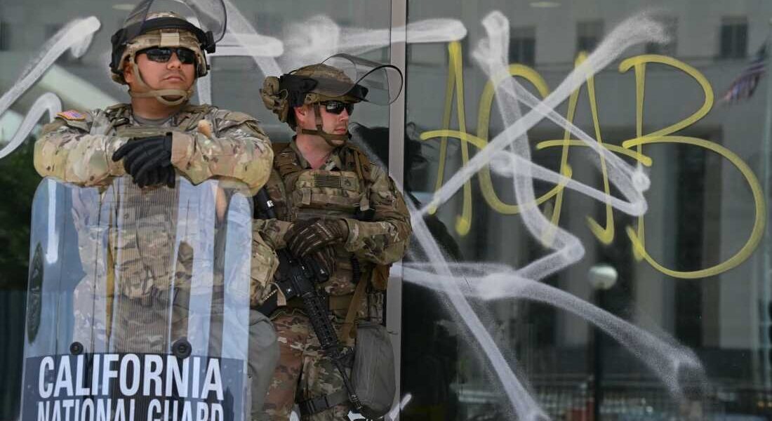 US troops in Los Angeles for emergency drill 2025