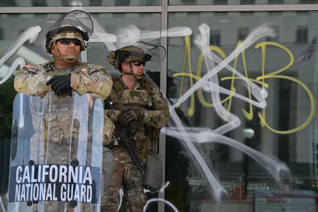 US troops in Los Angeles for emergency drill 2025