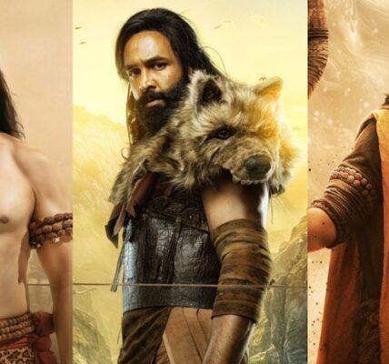 Vishnu Manchu and Prabhas in Kannappa