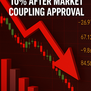 IEX stock crash after market coupling approval July 2025 update