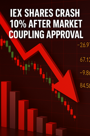 IEX stock crash after market coupling approval July 2025 update