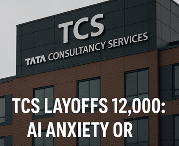TCS layoffs 2025 due to AI disruption and tech restructuring