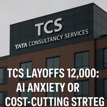 TCS layoffs 2025 due to AI disruption and tech restructuring